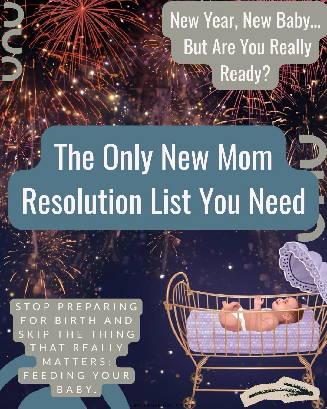Your baby doesn&rsquo;t need a &ldquo;perfect&rdquo; mom in 2026!
They need a prepared one.

A real new-mom resolution list:
&bull; Stop Googling at 2am
&bull; Start learning how feeding actually works
&bull; Invest in support before problems show up