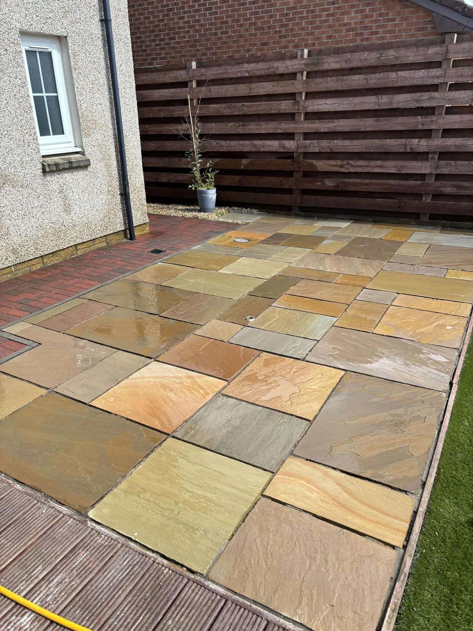 Patio Cleaning Results