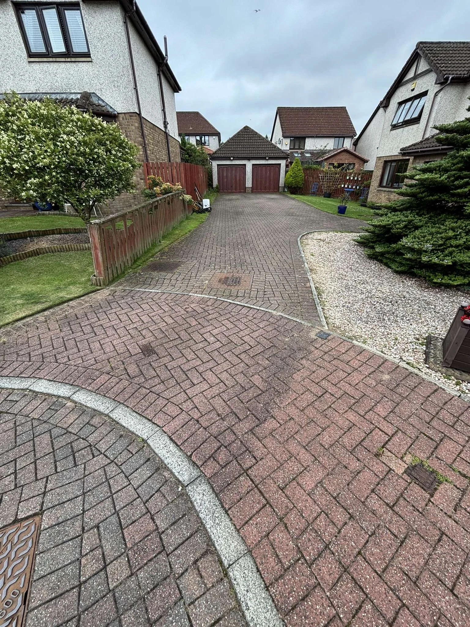 Driveway Before