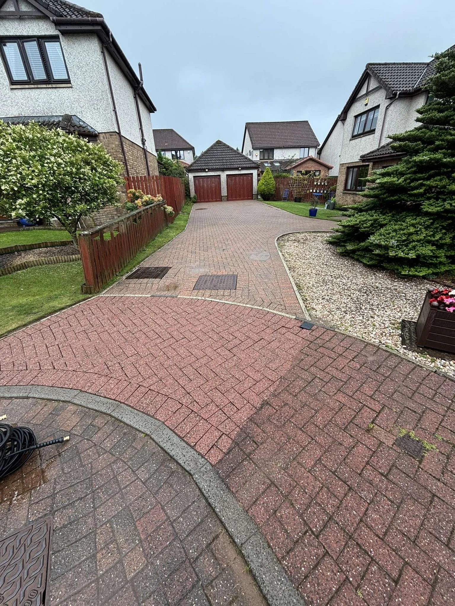 Driveway Cleaning Results