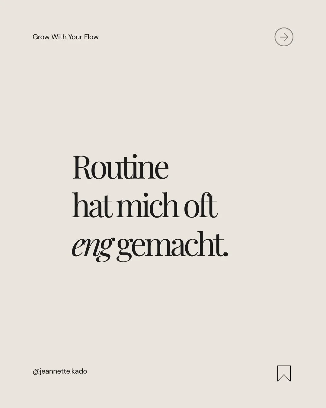 Viele Menschen versuchen produktiver zu werden und bauen immer mehr Routinen in ihren Alltag ein.

Doch unser Nervensystem funktioniert nicht wie eine Maschine.

Es funktioniert in Rhythmen.

Rhythmus statt Routine bedeutet, die nat&uuml;rlichen Zykl