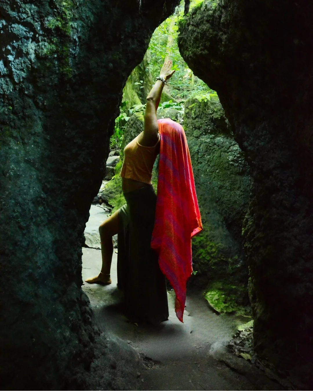 Have you ever had an idea that scared you because you knew you were going to do it?
Mine arrived in the middle of a sleepless night in Tenerife.
I was sick, on my period and very much not having a mystical experience.
And then one word popped into my