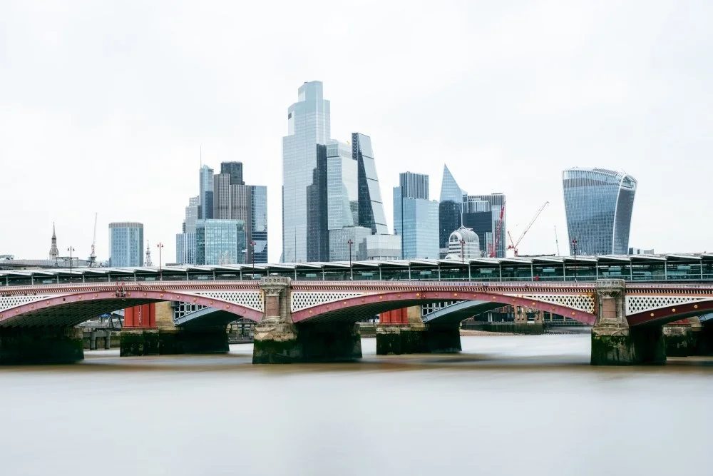 Blackfriars Bridge and The City