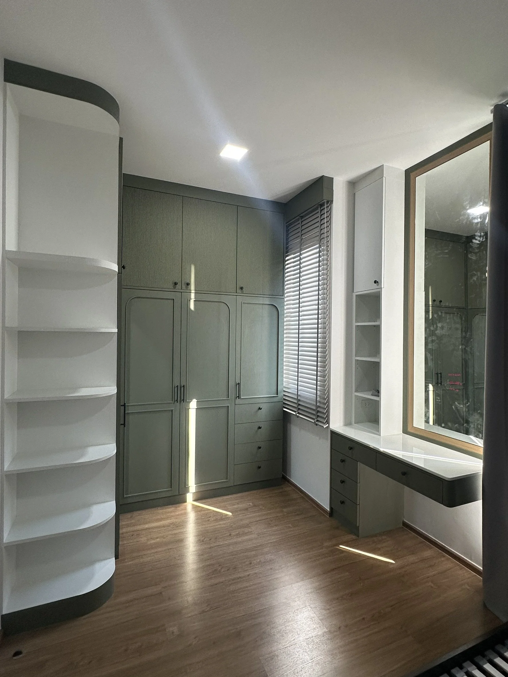 Built-in bedroom