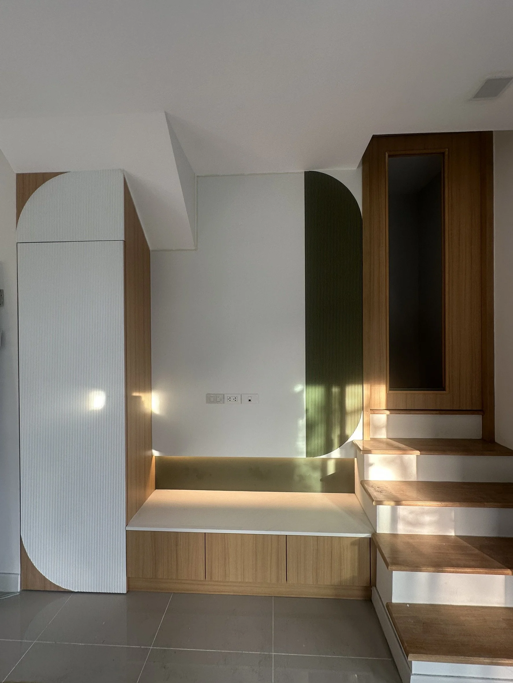 Built-in living room