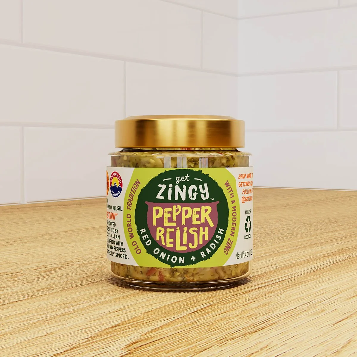 Red Onion + Radish Pepper Relish