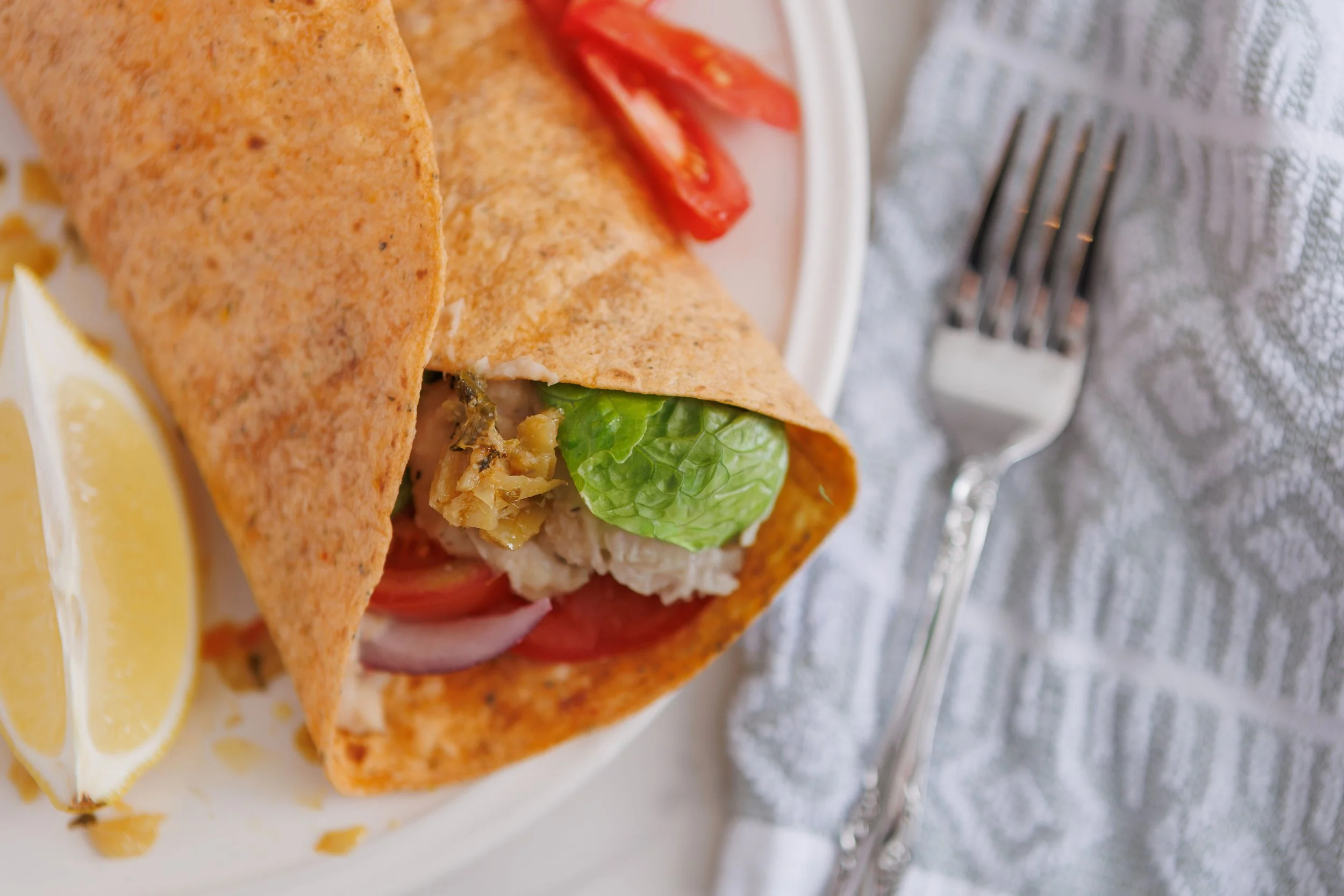 sprinkle crunch and flavor into your wrap