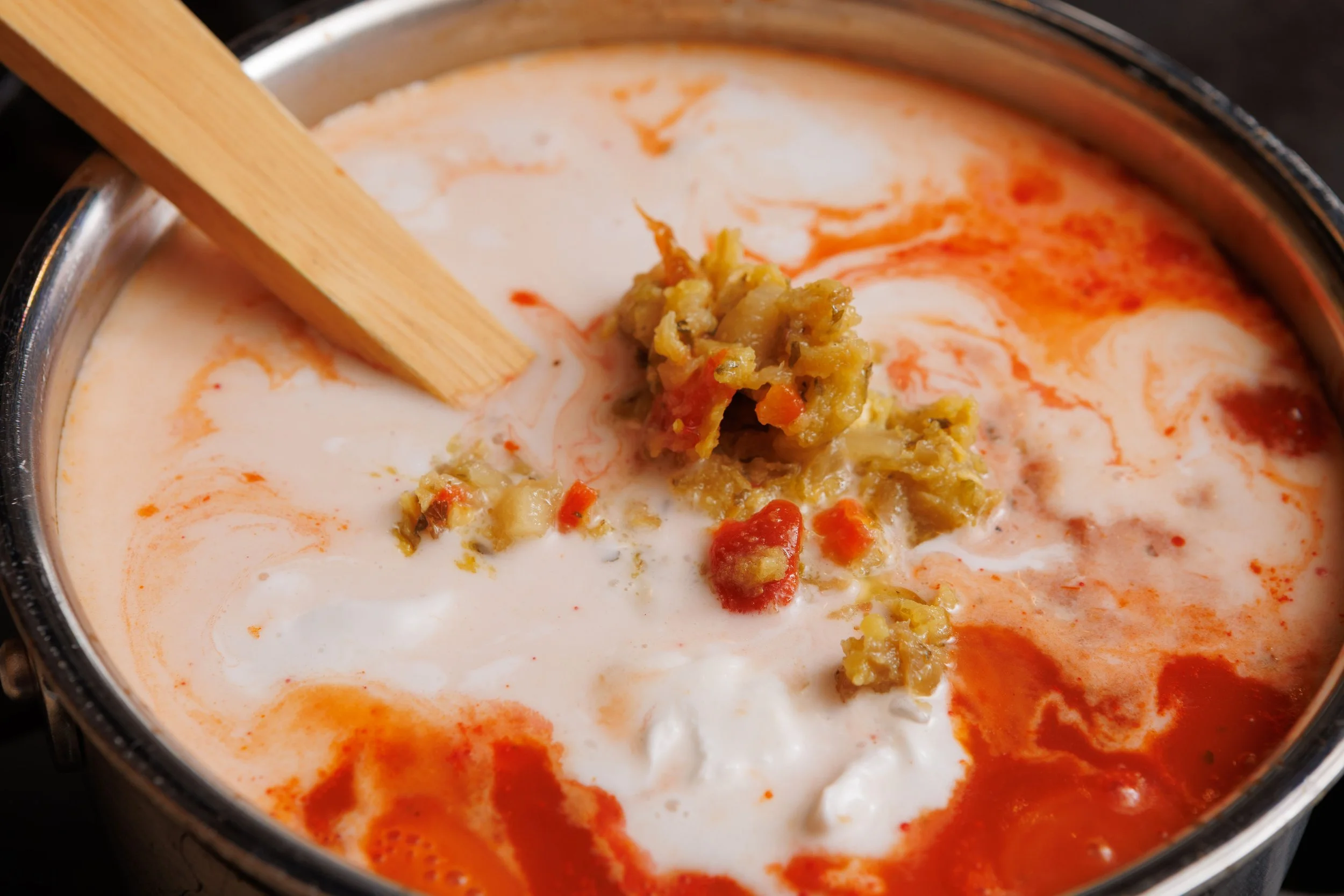 Stir bold, spicy zing into soup