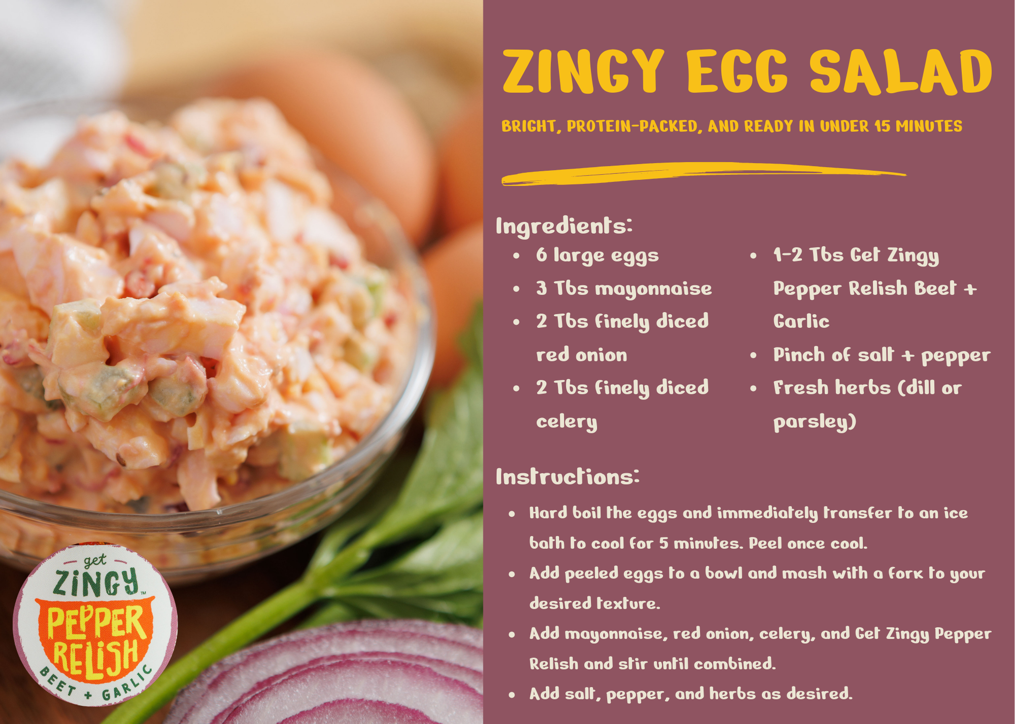 Zingy Egg Salad (1)