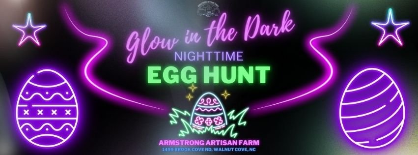 Glow in the Dark Nighttime Easter Egg Hunt