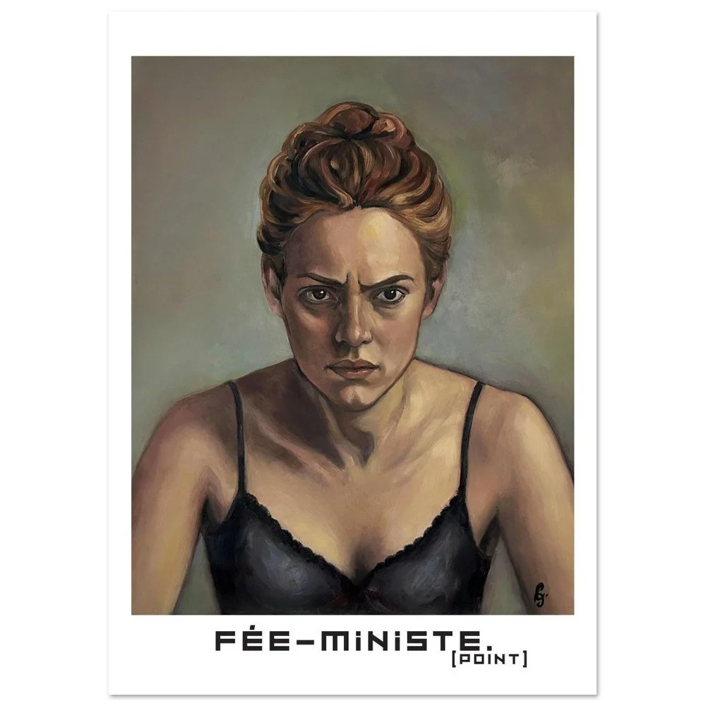 portrait de femme fée féministe