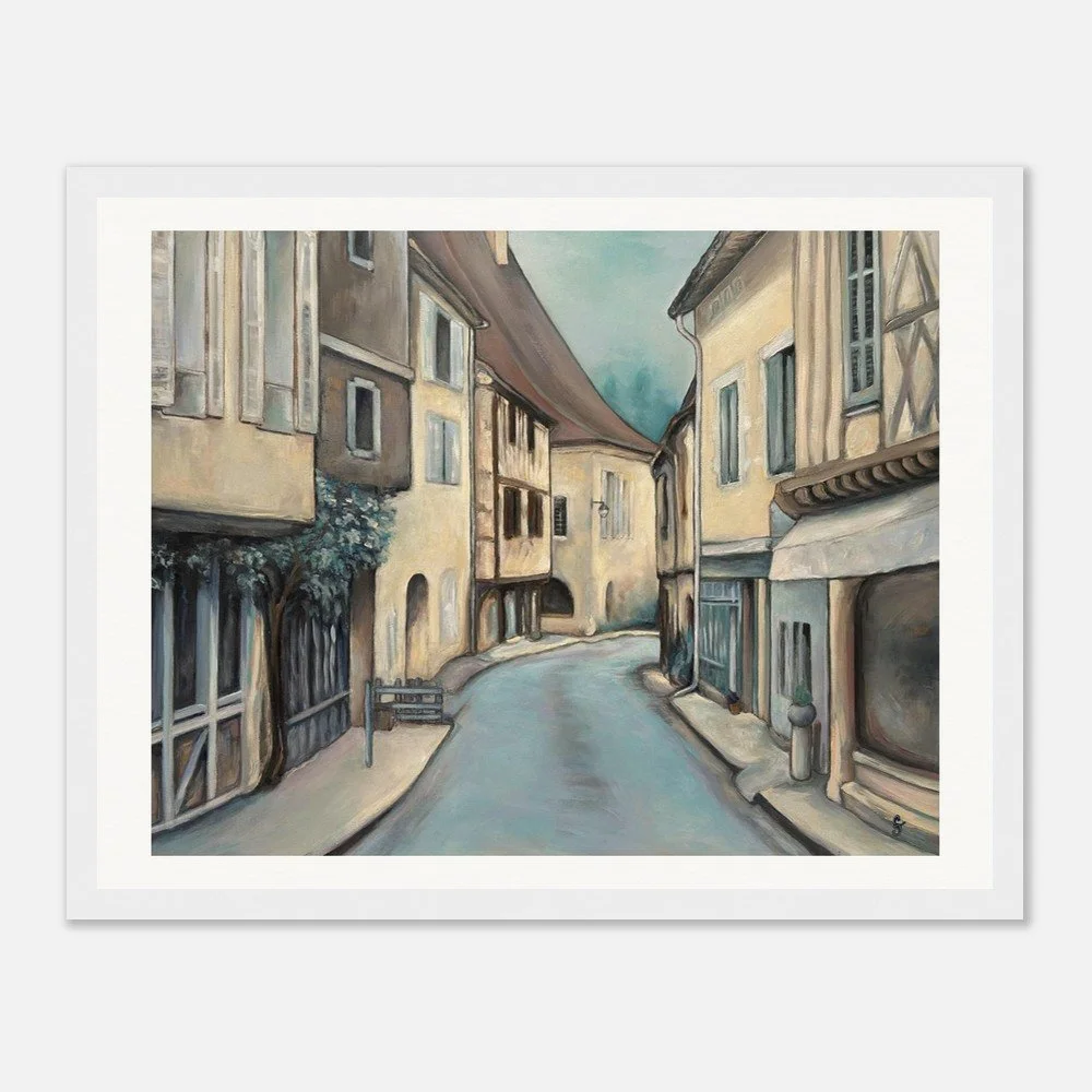 poster Issigeac petite cité de caractère en Dordogne