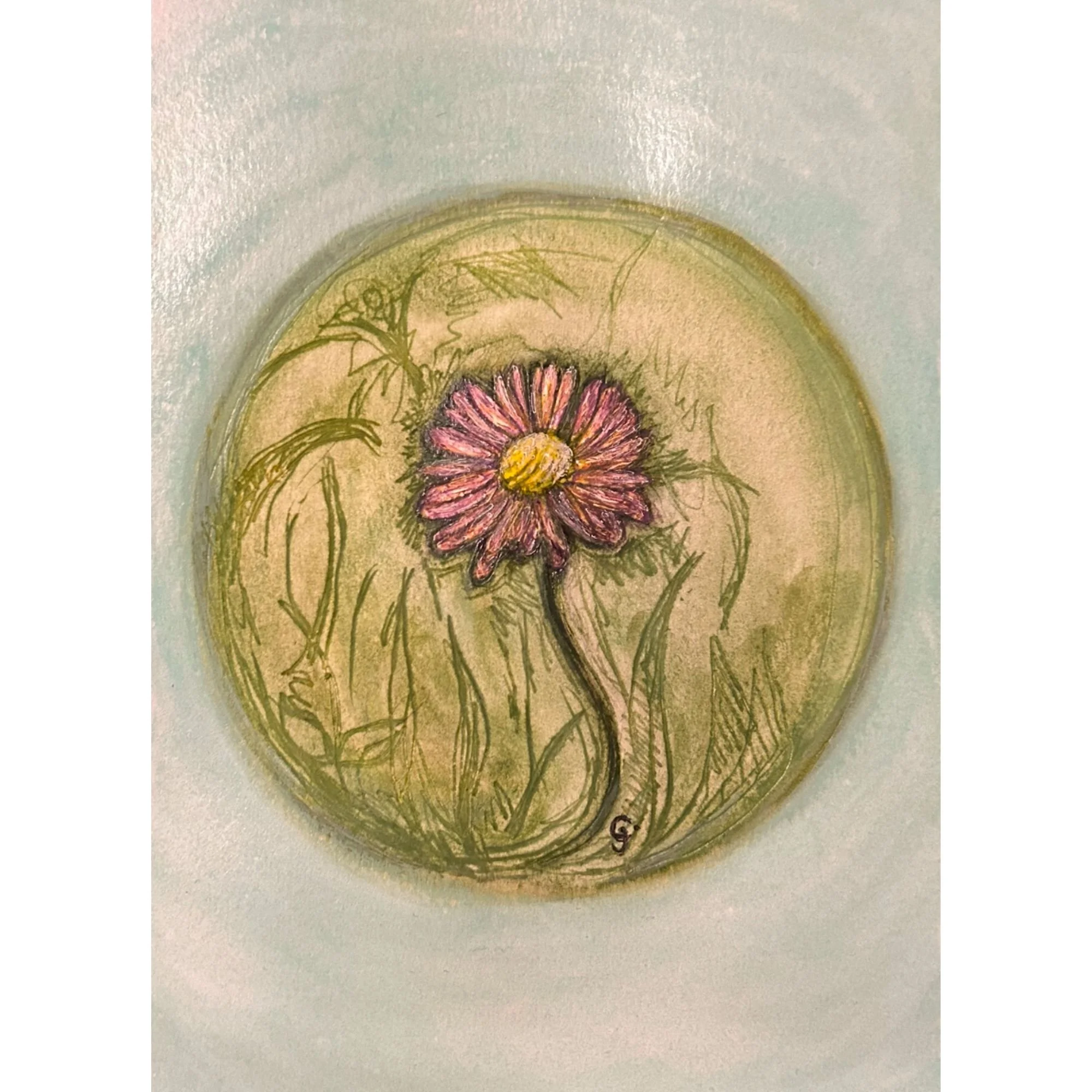 Portrait de Pâquerette - A4 21x29,7cm