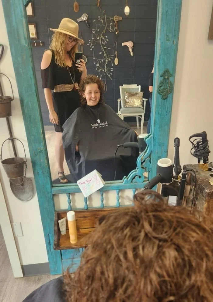 Jasmine Altman has been holding space for years as a hair stylist in Rimbey, Alberta