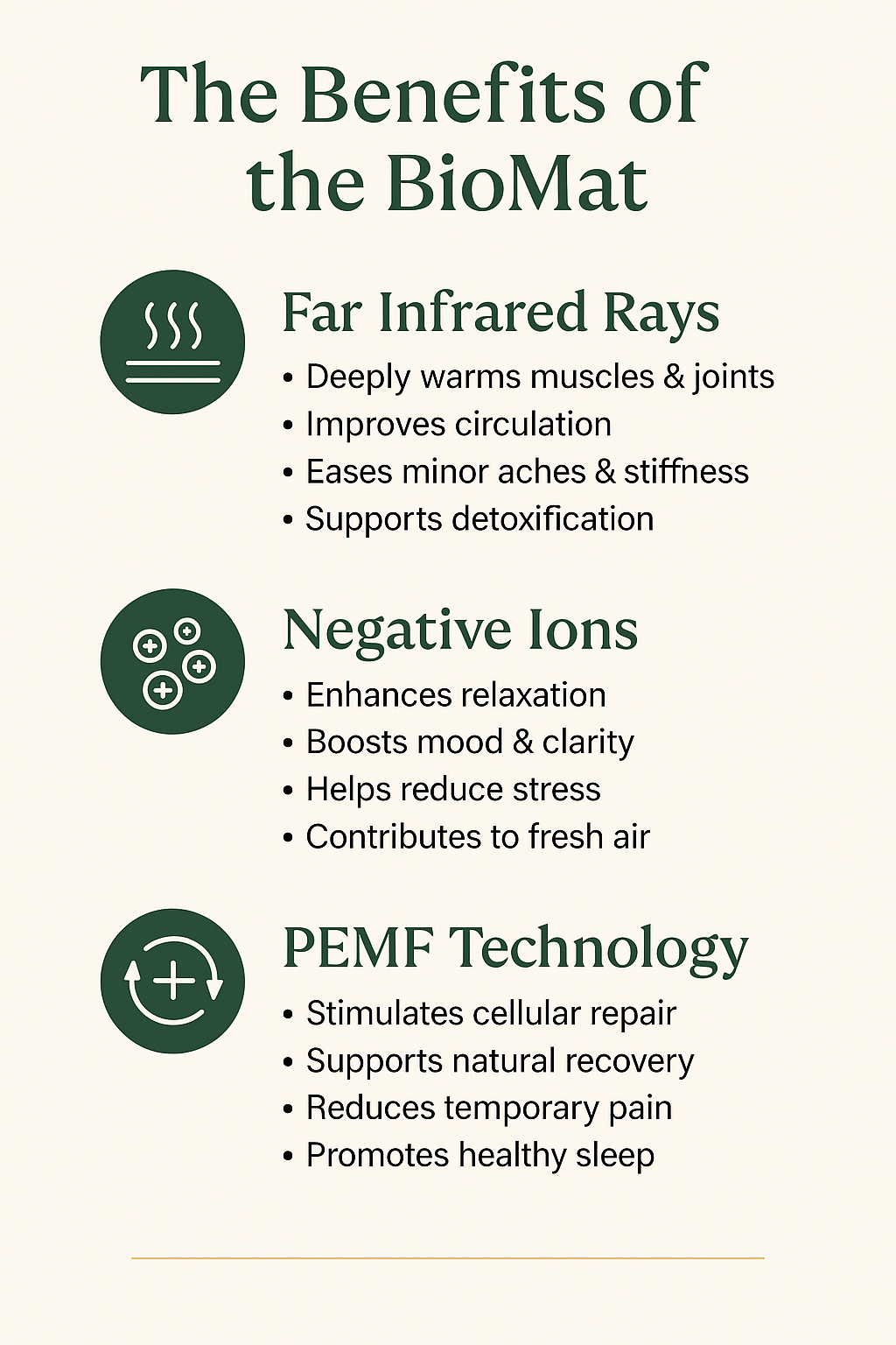 Amethyst BioMat Benefits