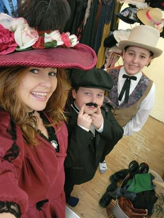 Jasmine Altman and her boys