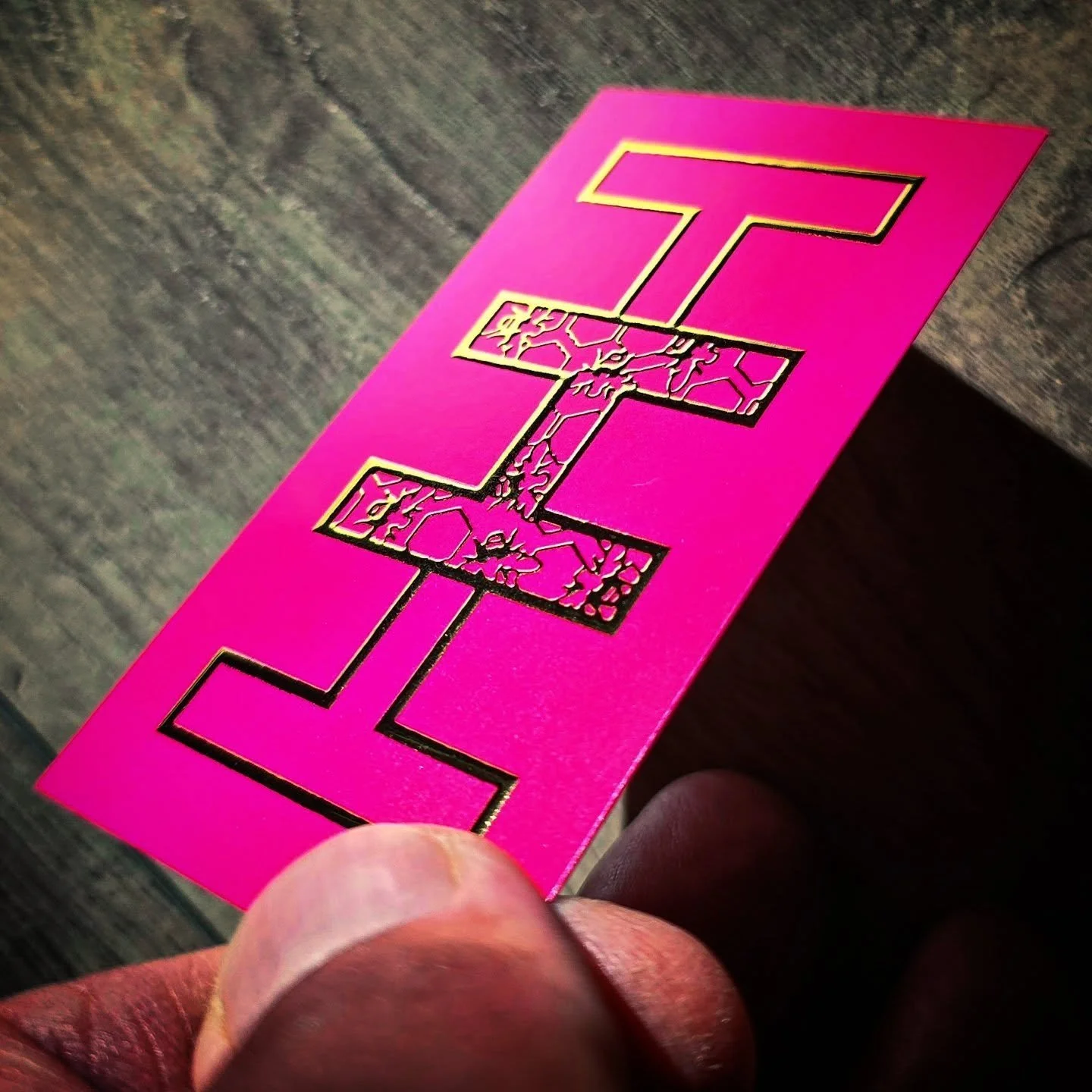 New business cards...Im so SHINY.....