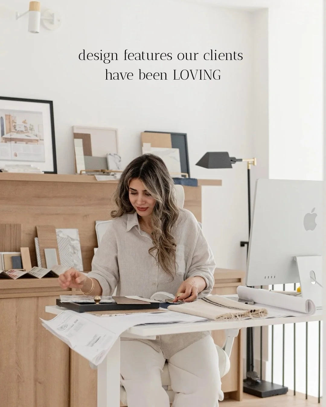 These thoughtful details make a space feel truly elevated 

Our clients consistently request and love these design features; custom millwork that provides seamless storage, zellige tiles that add organic texture, and soft architectural curves through