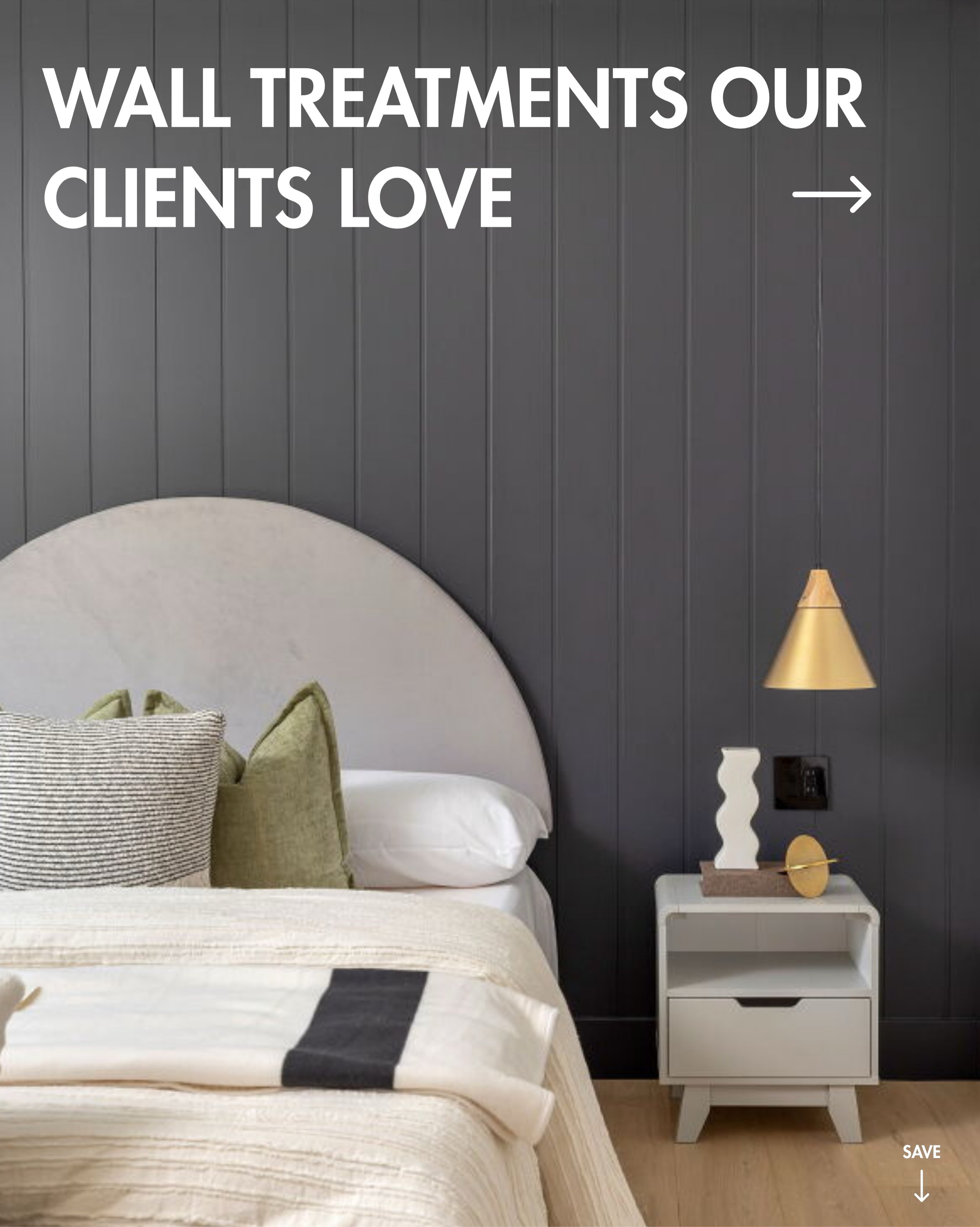 I love incorporating different wall treatments into my designs and our clients have been loving it!

We believe wall paneling is more than a decorative detail. It can shape the feeling of a space. Through scale, proportion, texture and tone, paneling