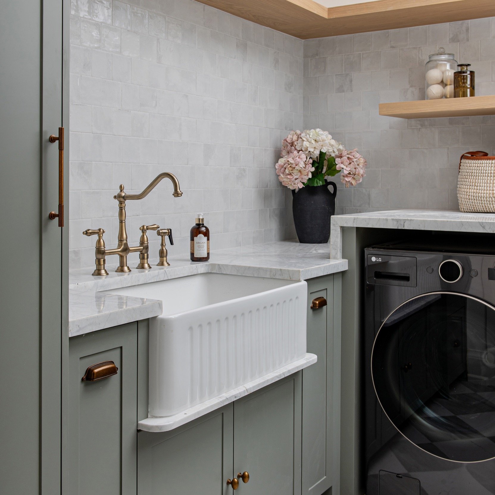What if I told you a laundry room could actually make you enjoy doing laundry?

I never fully appreciated the power of a well-designed laundry room until I stepped into one. Suddenly, what felt like a chore transformed into a calming and organized sp