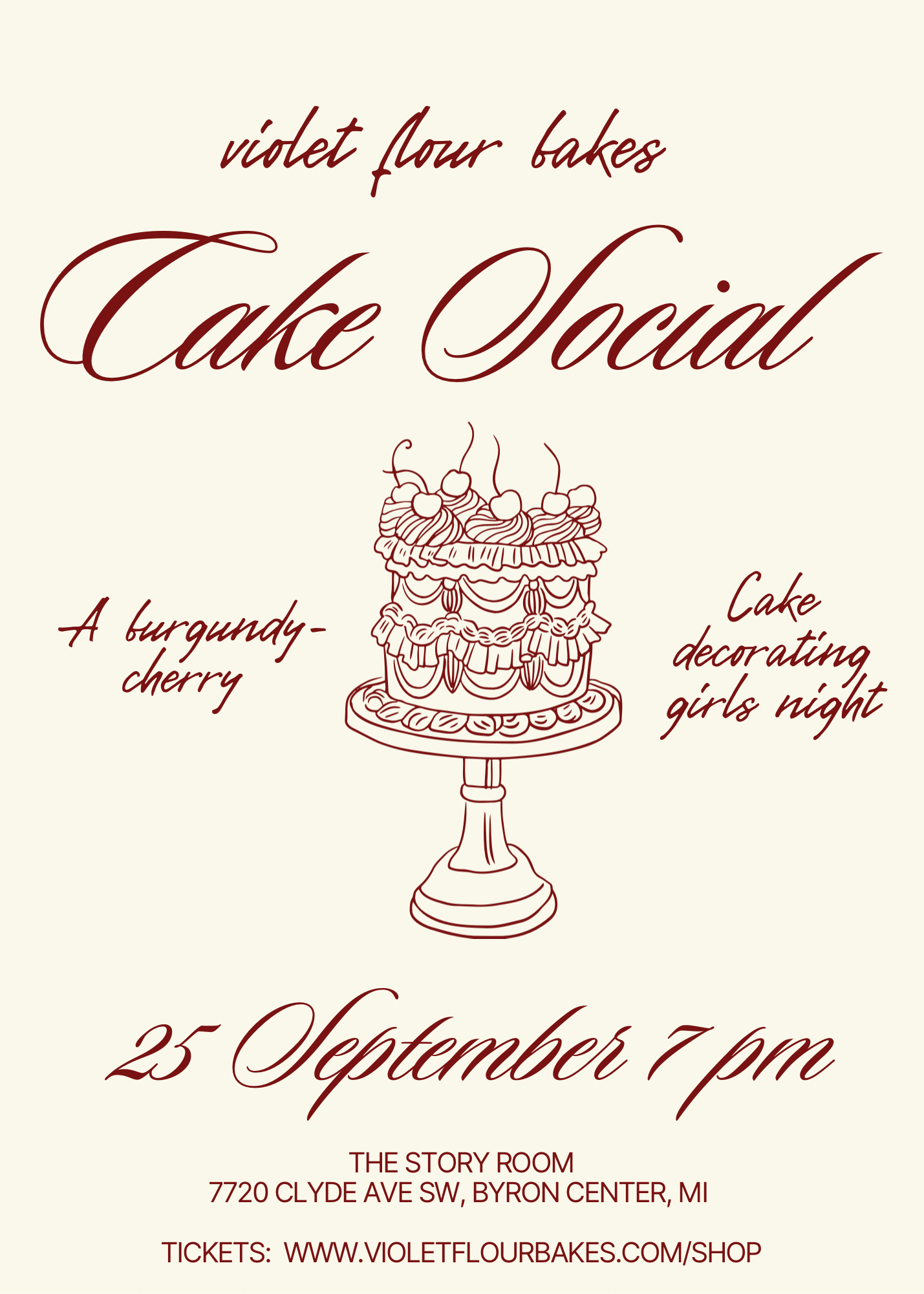Cream and Burgundy Cute Simple Illustrative Engagement Invitation.PNG