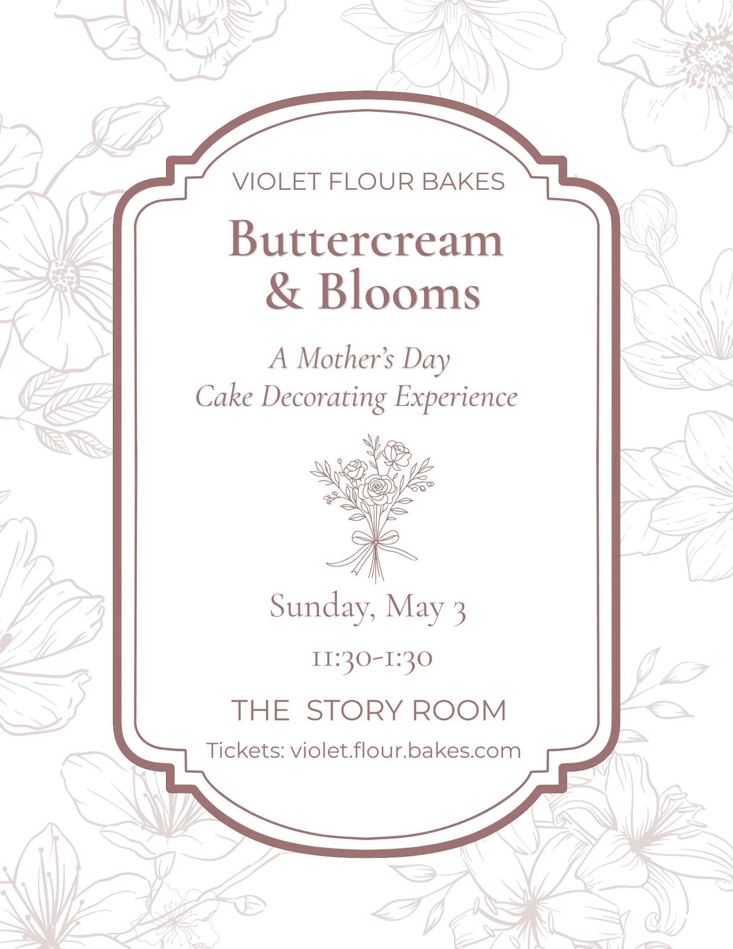 Give mom the sweetest spring afternoon of cake decorating, bouquets, permanent jewelry, pretty photos, and curated treats. 🌸🎀✨🍰

Join us for Buttercream &amp; Blooms, a Mother&rsquo;s Day cake decorating experience created to celebrate the beauty 