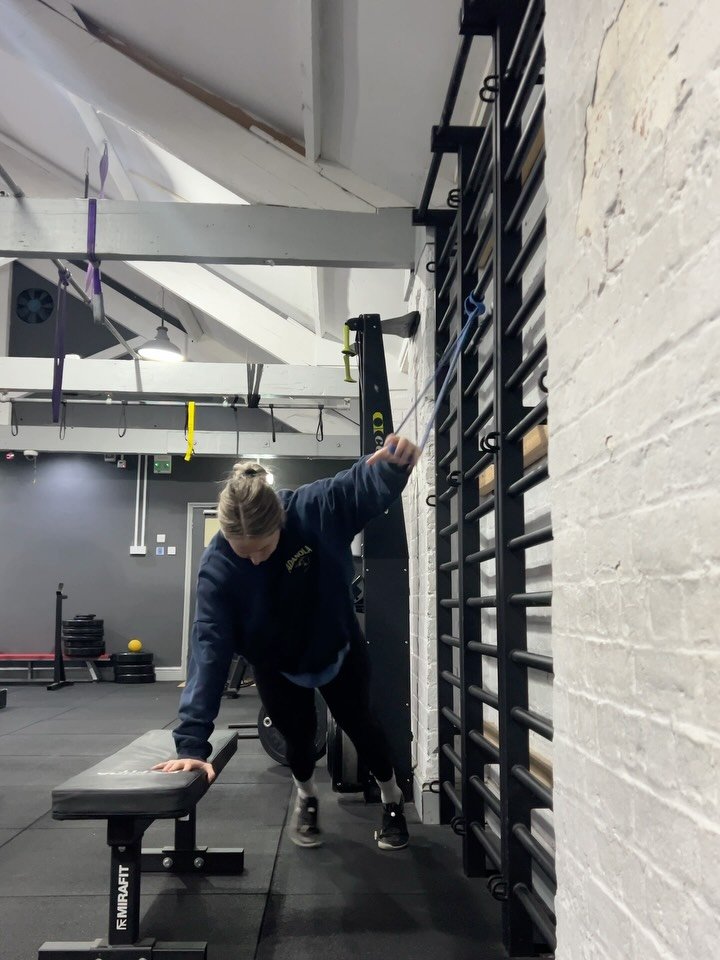 Push / pull ➡️⬅️
A: straight press > SA press up A2: clean to press 
B: coil/pull > shoulder press 
C: SA/SL press 
D: press up > 3 point plank D2: plank drag
E: Swiss ball rotation