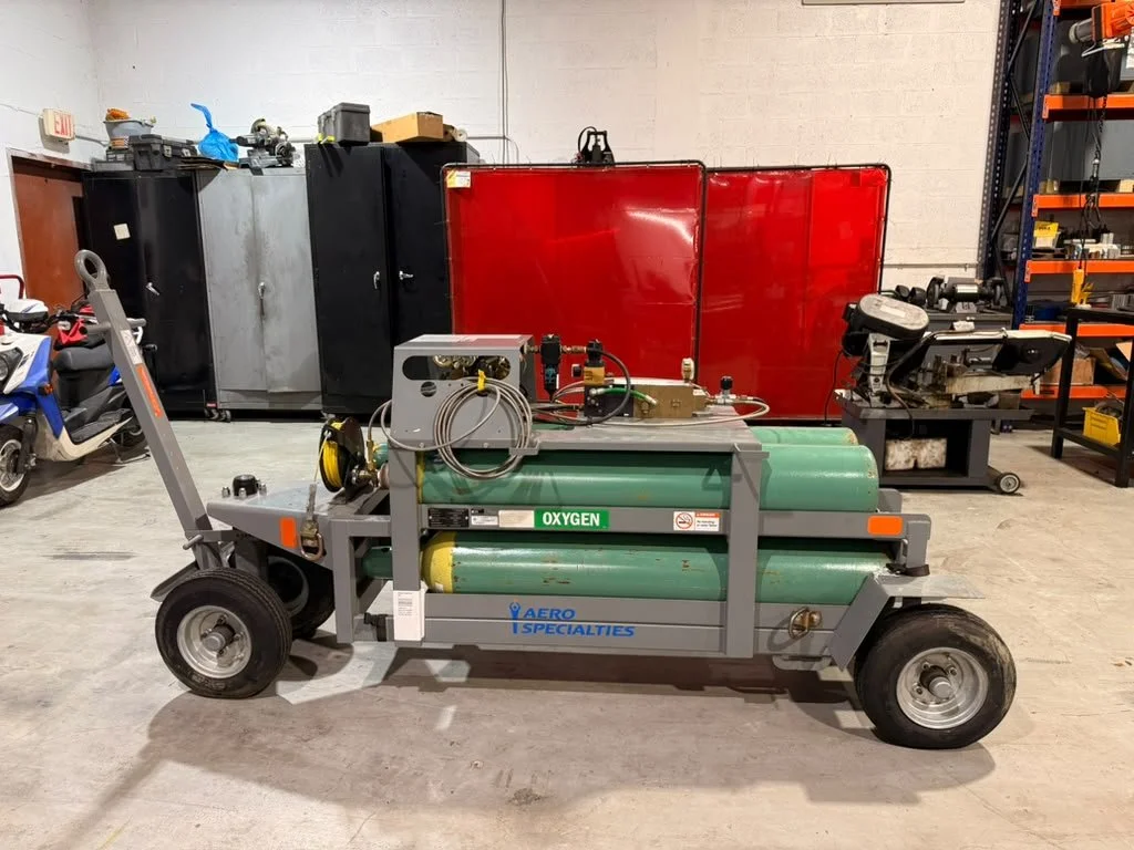AERO Specialties 950024 Oxygen Service Cart