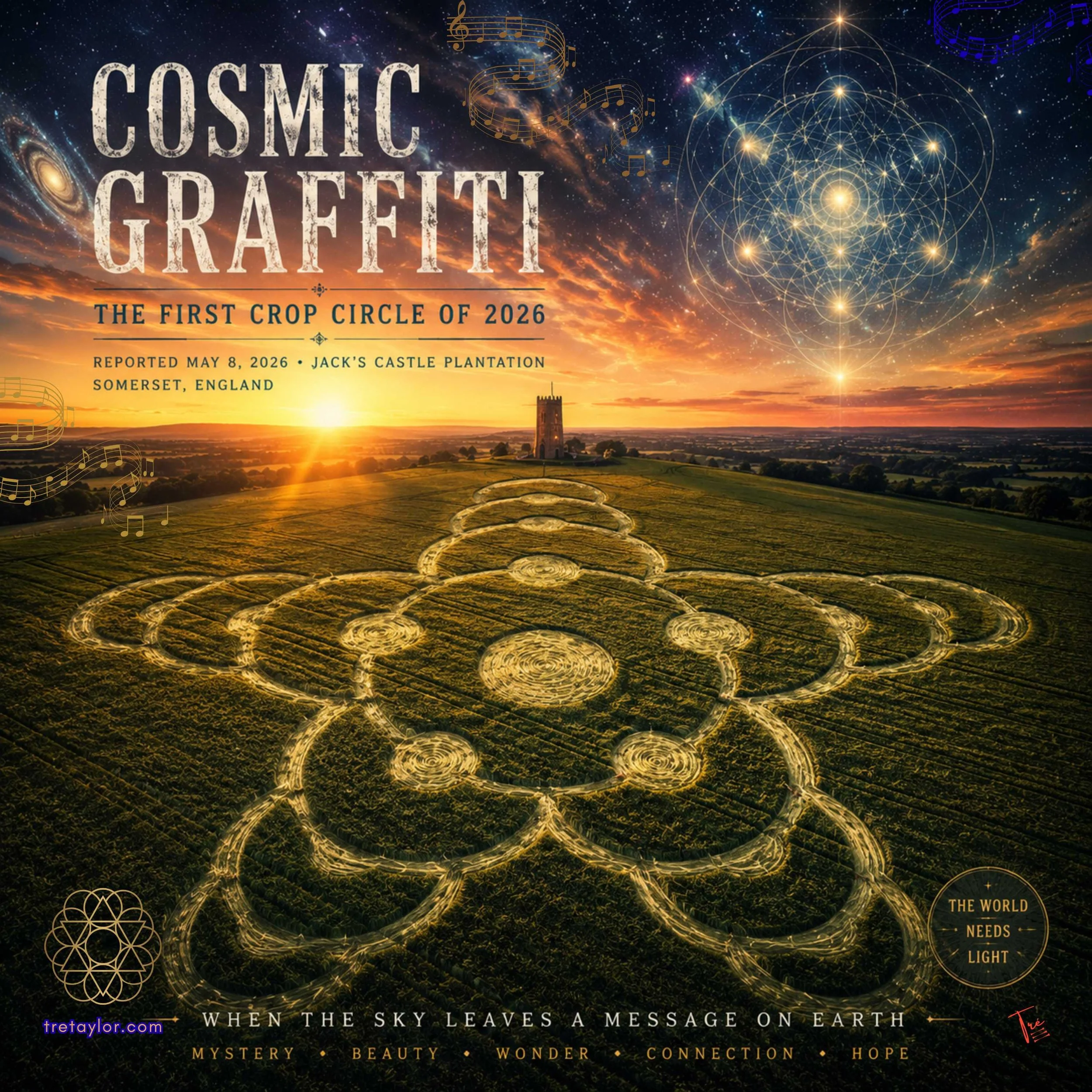 🎶Cosmic Graffiti in the Wheat Fields🌾
