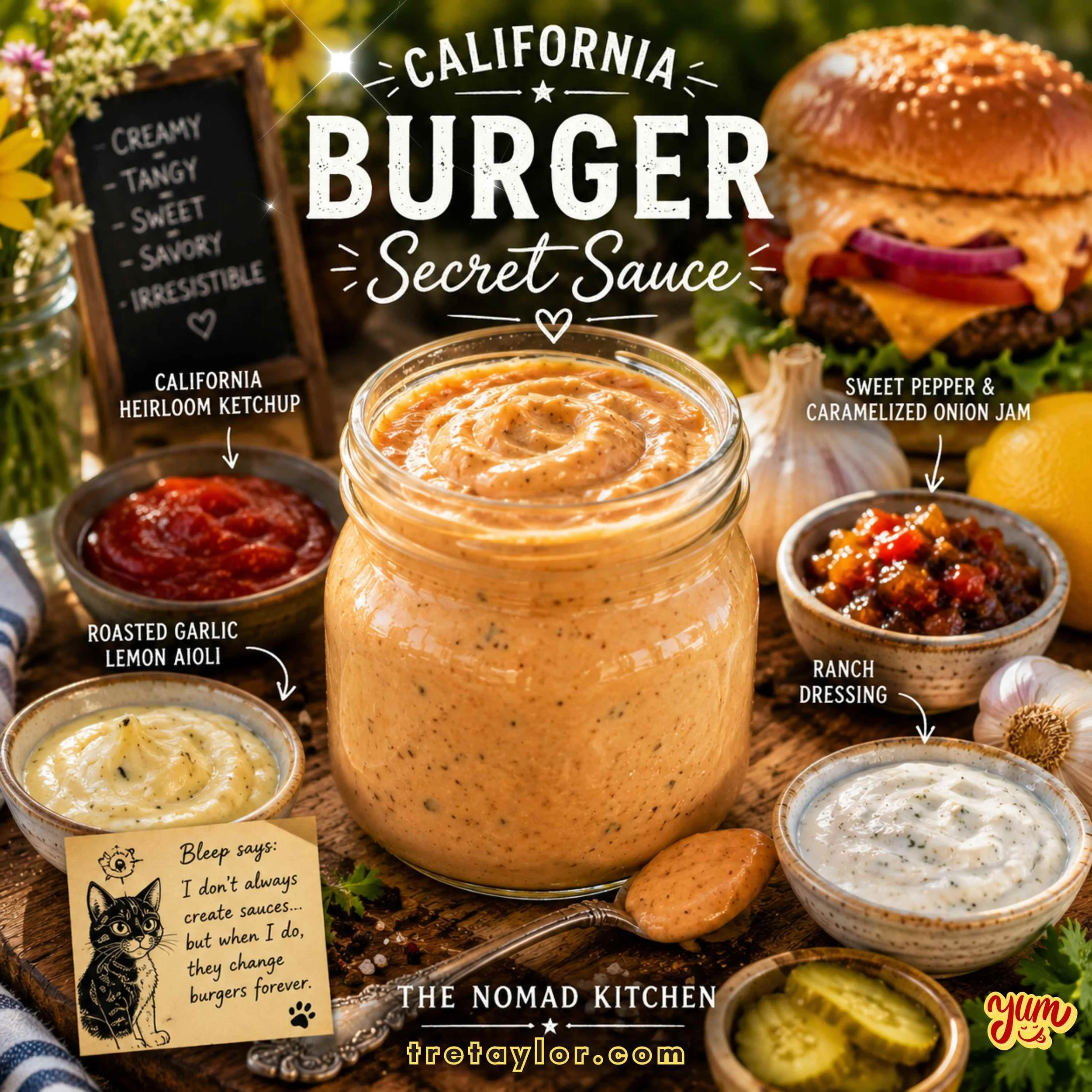 🍔California Burger Secret Sauce