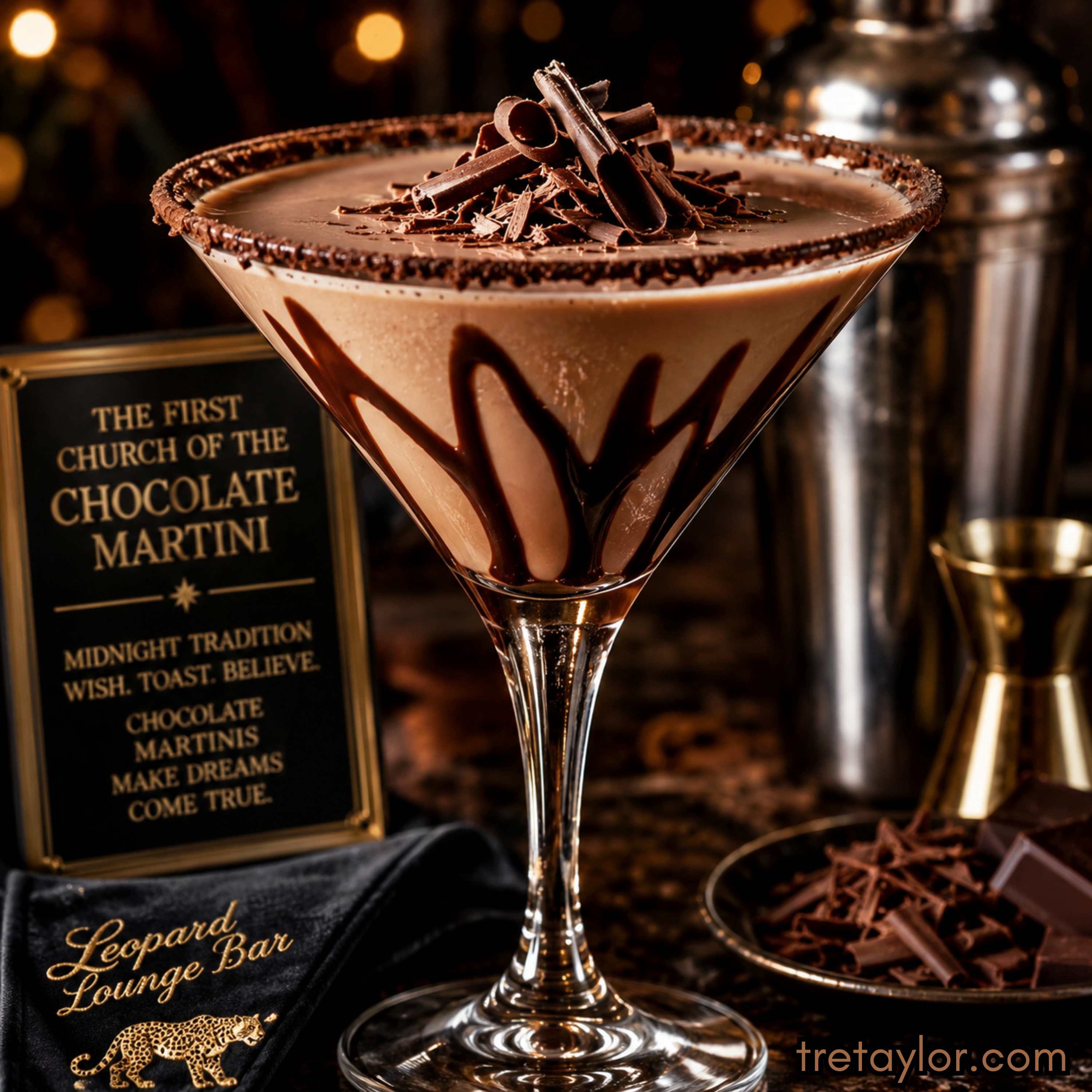 The Original Leopard Lounge Chocolate Martini