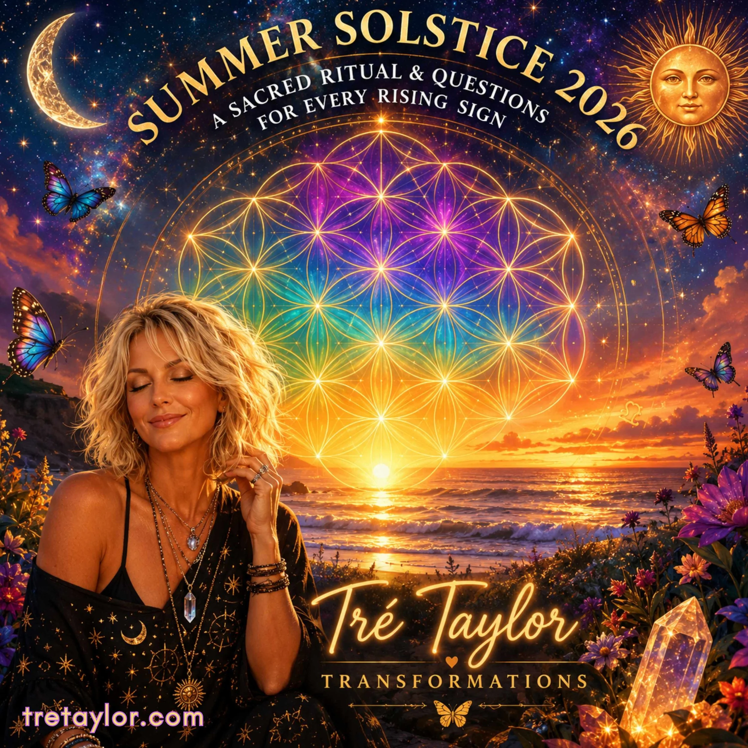☀️ Summer Solstice, : A Sacred Ritual &amp; Questions for Every Rising Sign