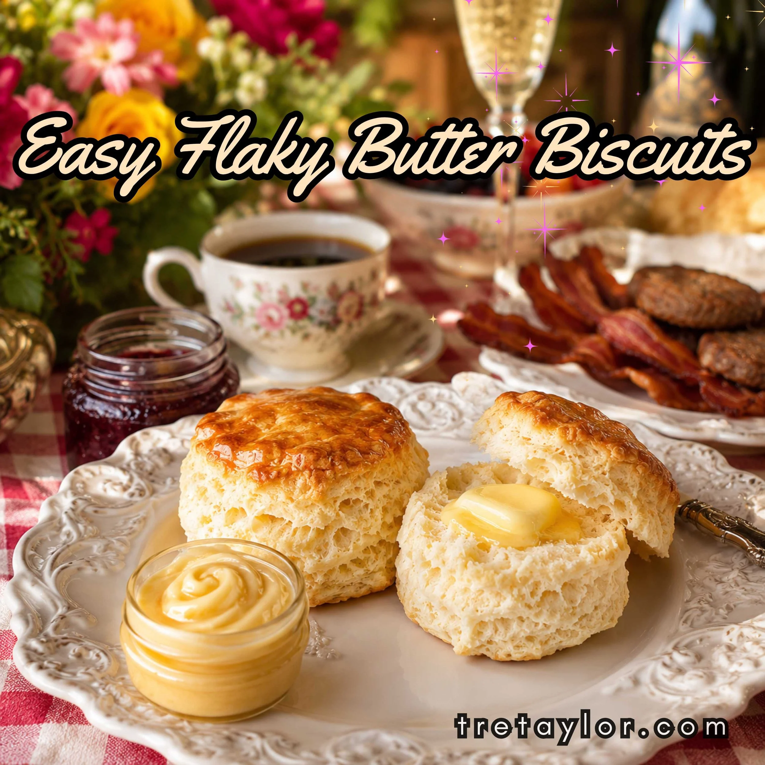 🧈 Easy Flaky Butter Biscuits