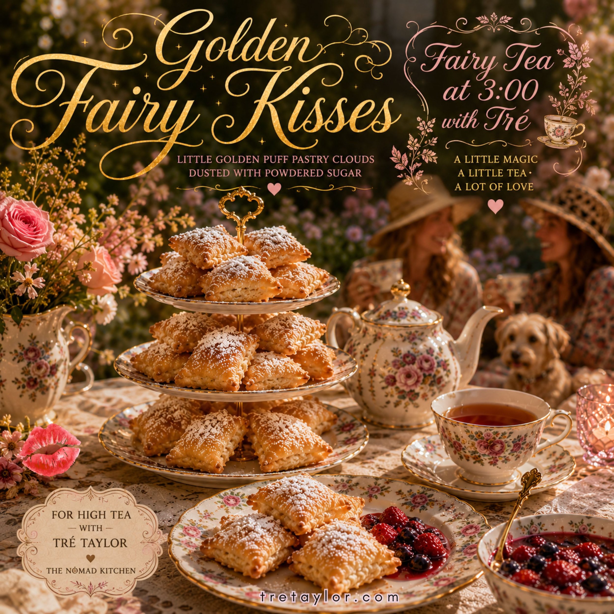 ✨ Golden Fairy Kisses