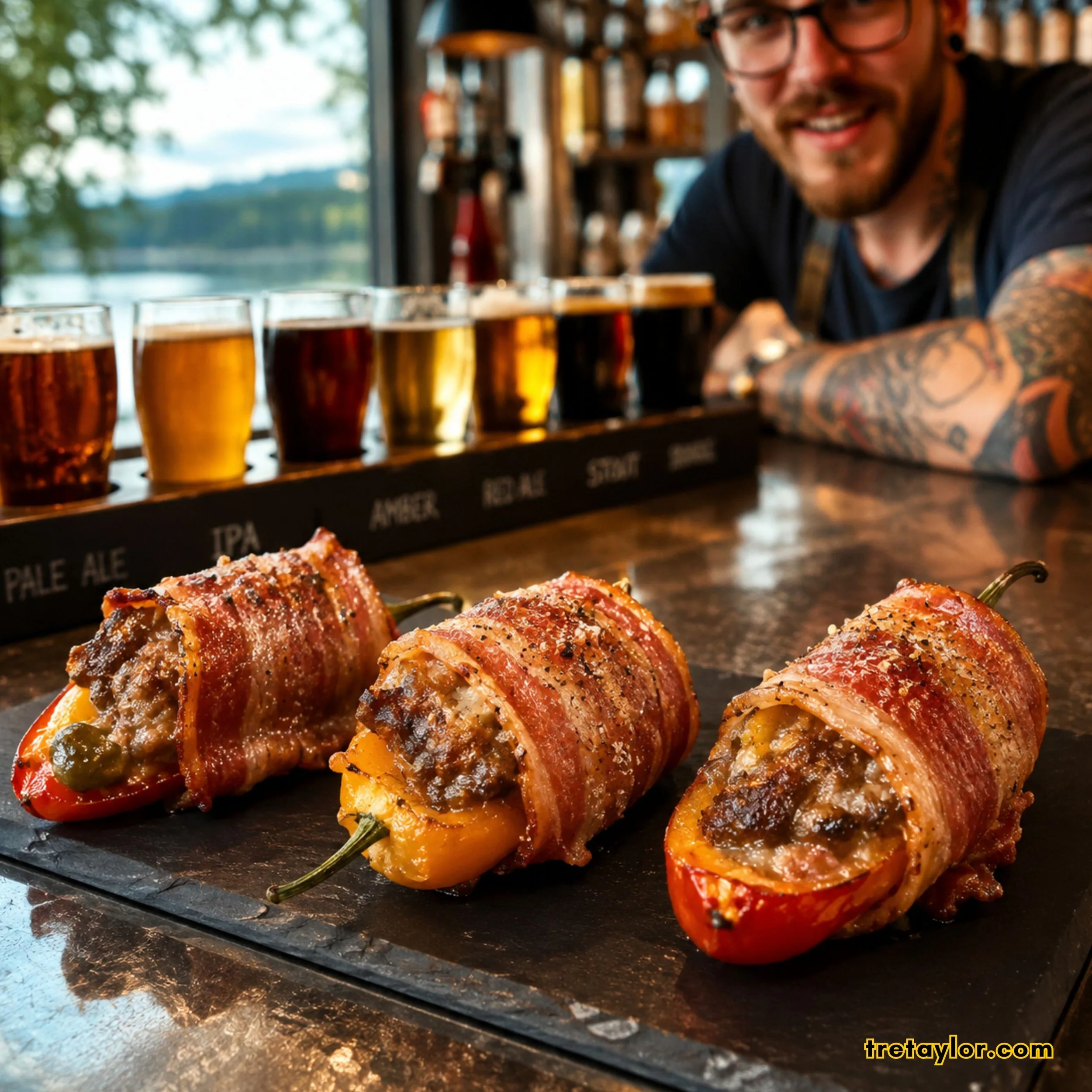 🥓 California Bacon-Wrapped Jalapeño Pepper Poppers