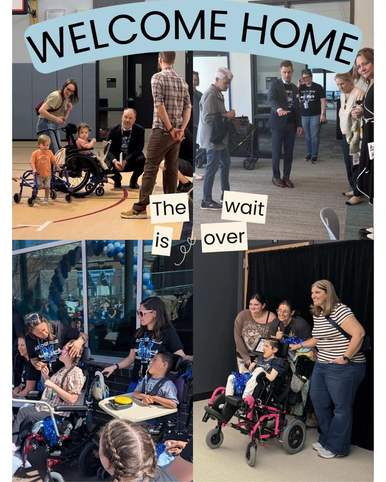 WELCOME TO YOUR NEW HOME FLETCHER MILLER! 

What a joyful day and celebration of the new building. Each space, each hallway, each light fixture was an intention choice to make learning accessible, intentional, and meaningful for each of our unique st