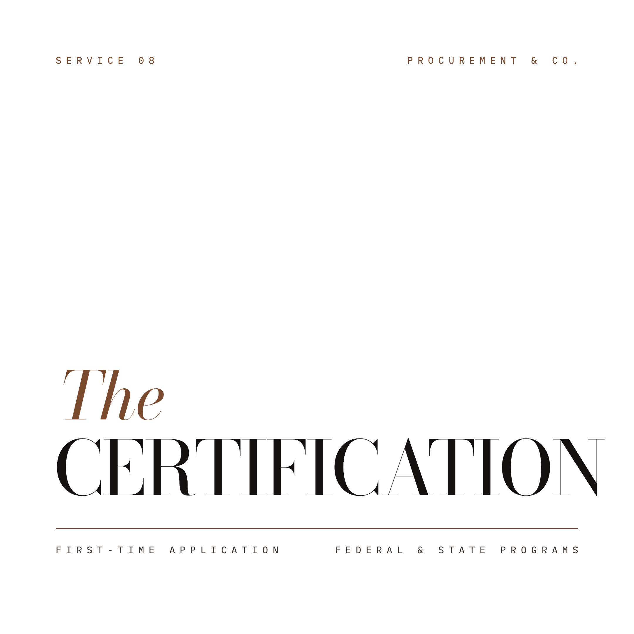 The Certification