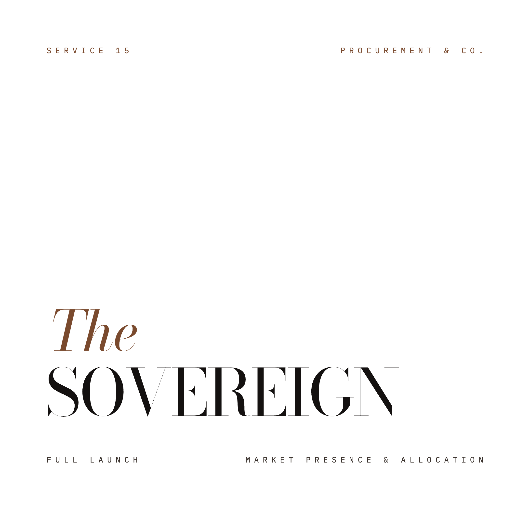 THE SOVEREIGN TIER