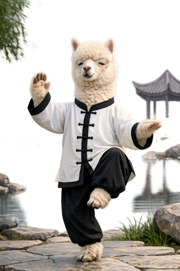 Tai Chi with Alpacas