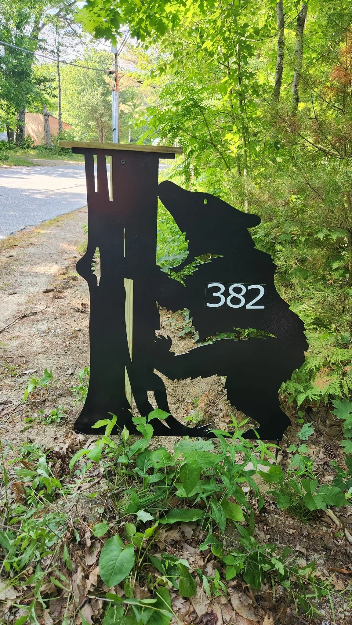 Custom Home Address Metal Sign