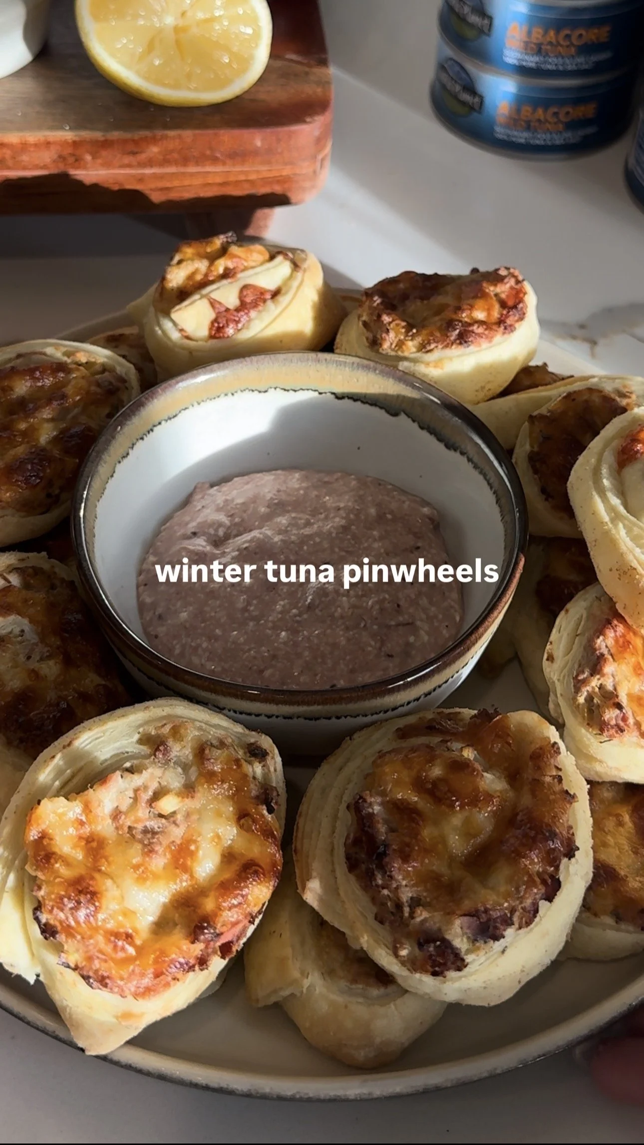 Winter Tuna Pinwheels