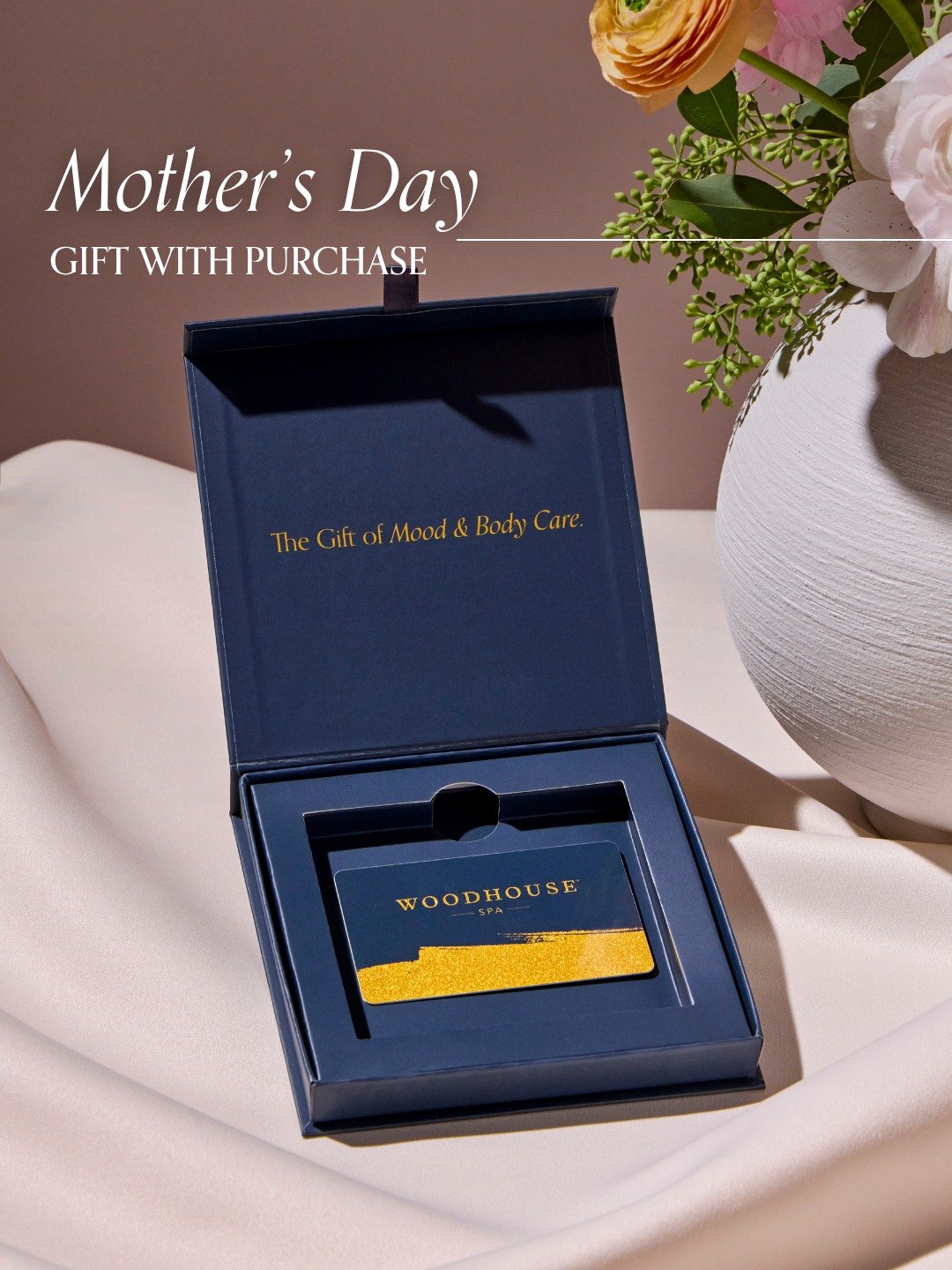 Give the ultimate Mother&rsquo;s Day experience with a Woodhouse Spa gift card, and receive a luxurious gift to make her day even more special.
ㅤ
✨ Purchase a $400 Gift Card and receive a complimentary Casemate Jelly Tote Bag, perfect for carrying al