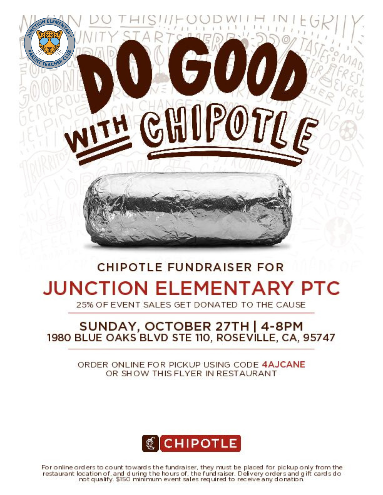 Chipotle Dine-Out