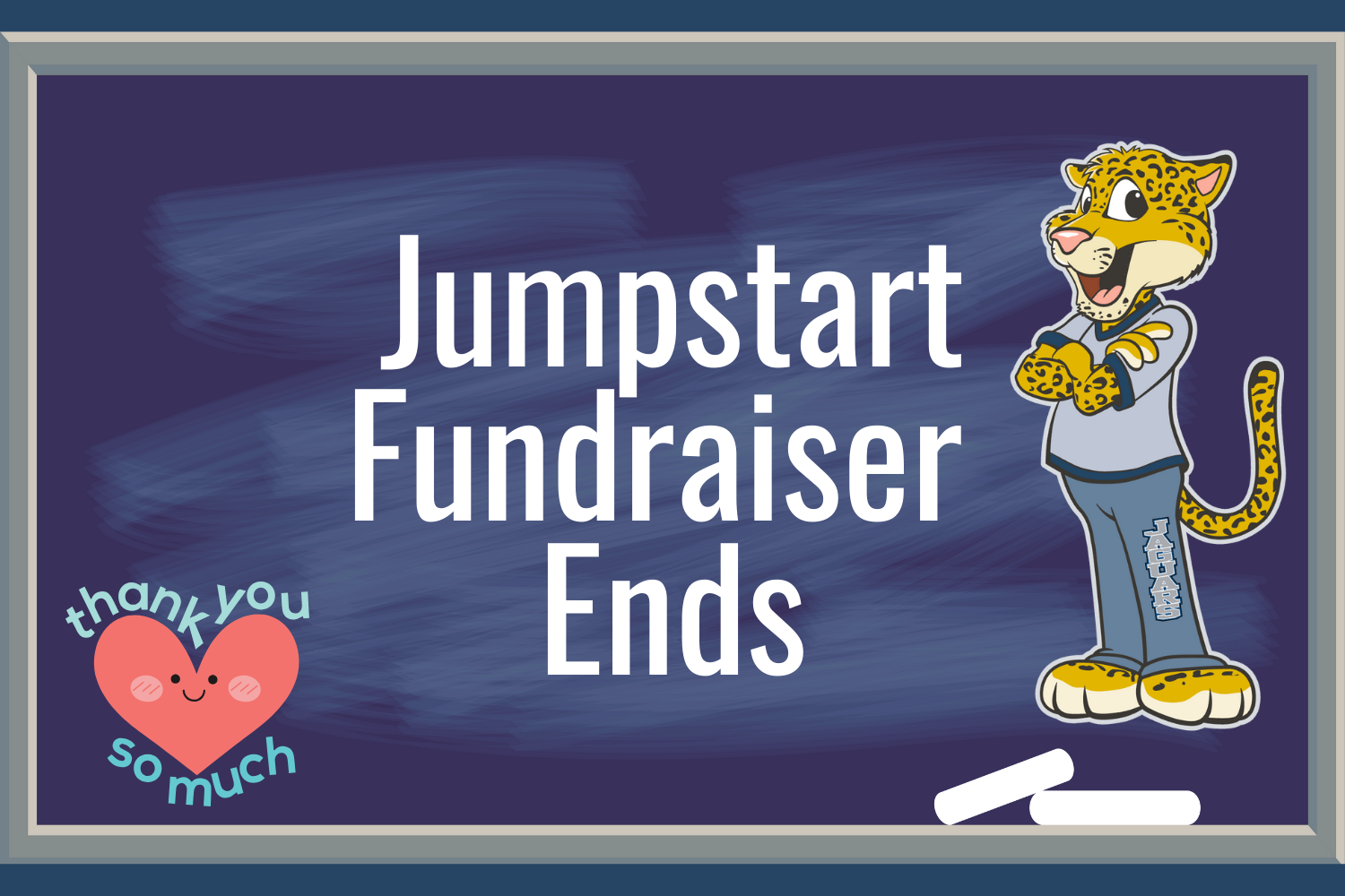 Jump Start Fundraiser Ends