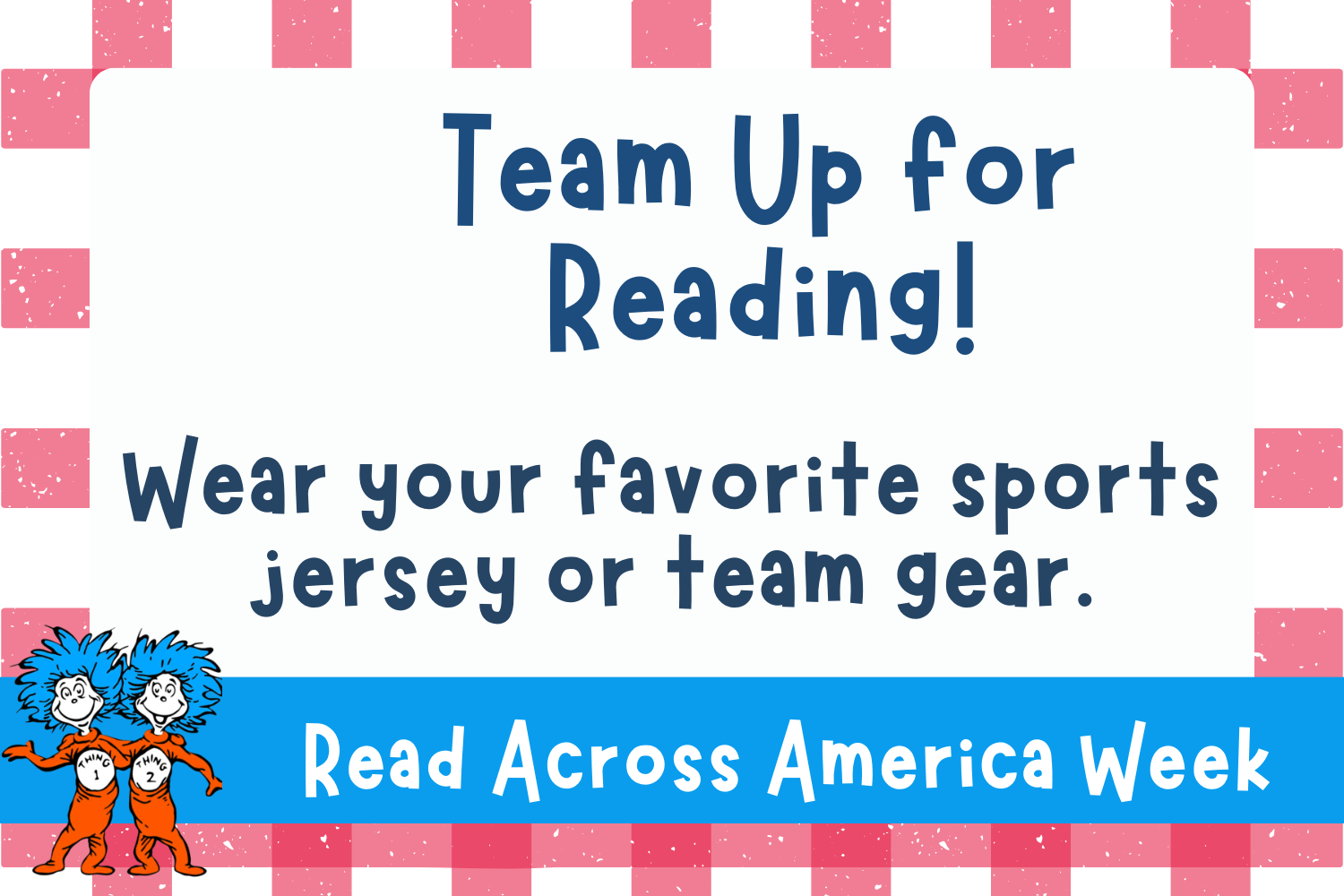 Team Up for Reading!