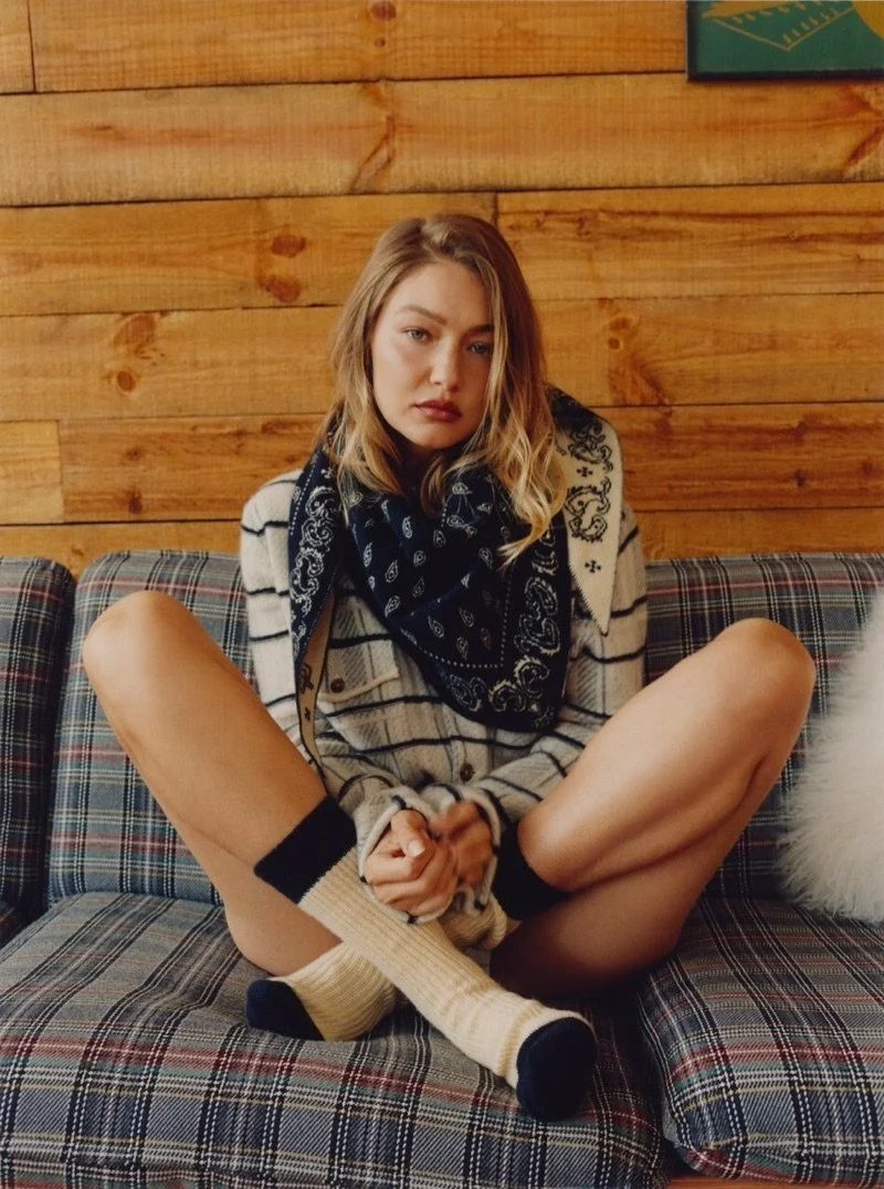 Gigi Hadid y Guest in Residence Winter 2025: el lujo silencioso del knitwear elevado