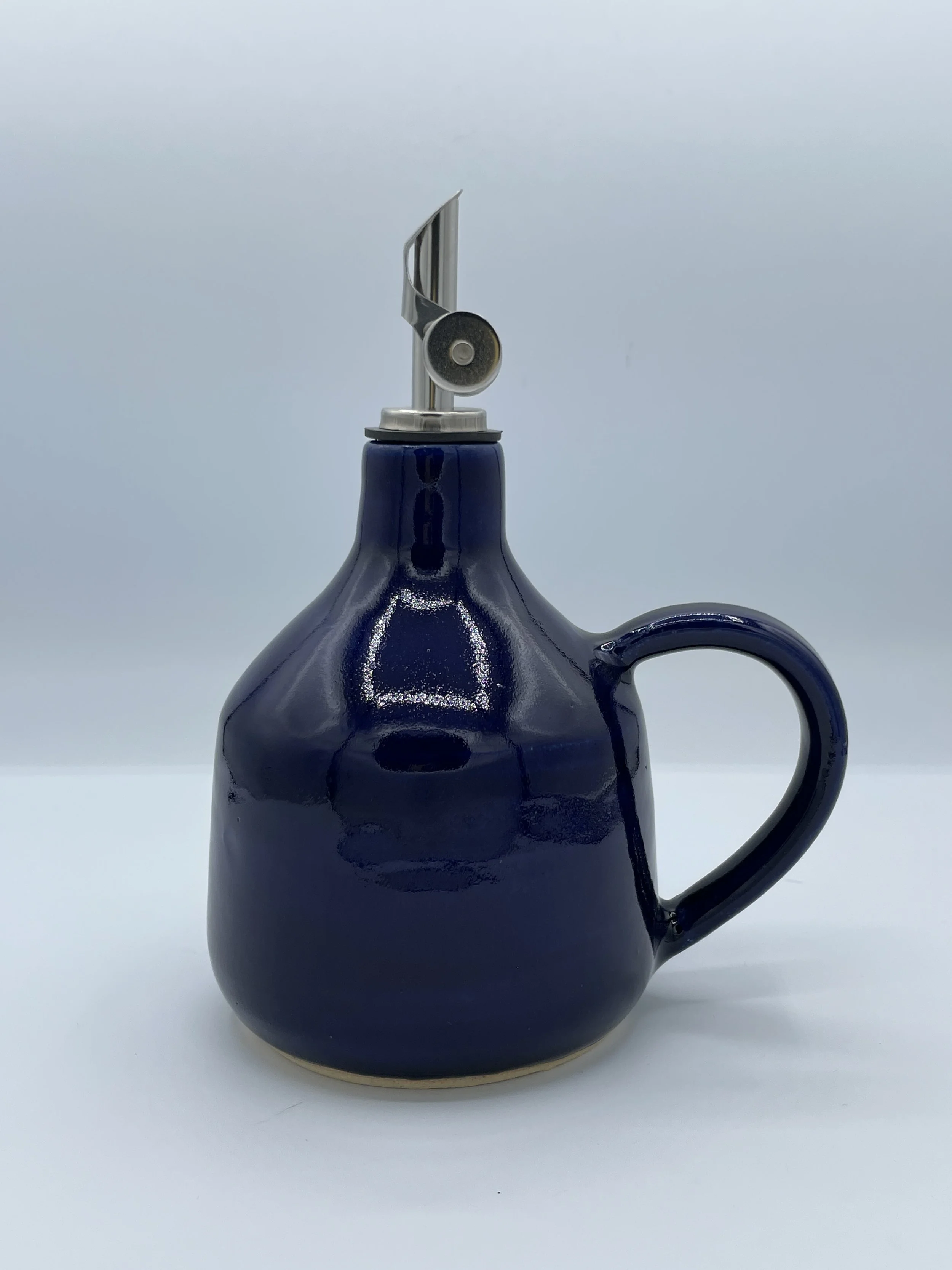 Olive Oil Pourer - Midnight Blue