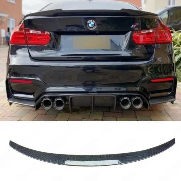 Carbon Look Rear Spoiler for BMW 3 Series F30 / M3 F80 / F35 (2011-2019)