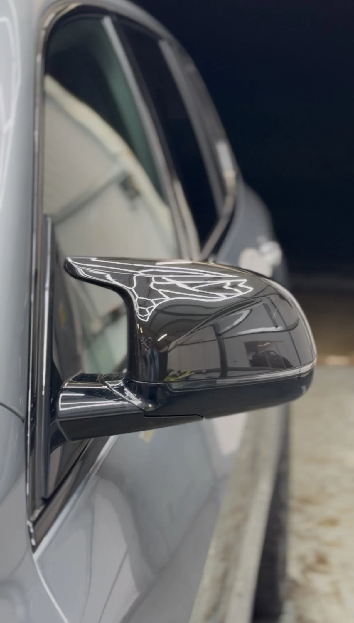 BMW G05 X5 LCI M-Sport gloss black wing mirror caps — Body Styling Ireland
