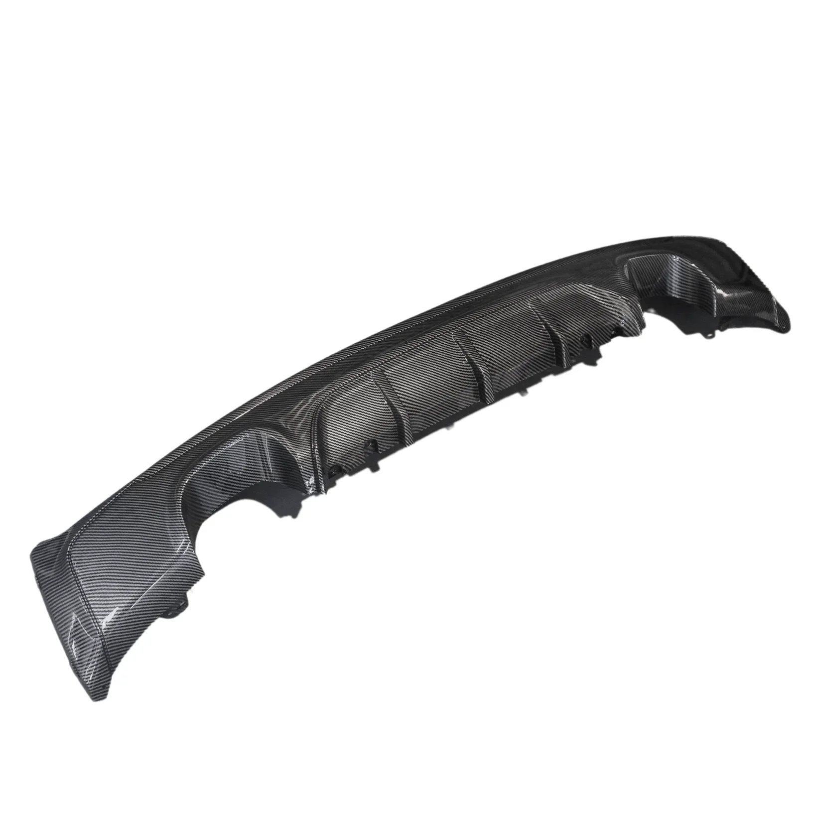 Carbon Look Rear Diffuser for BMW 2 Series F22 (2014-2021) M Sport Quad Exit